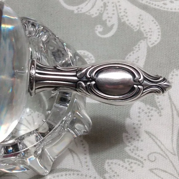 International Sterling Crystal Vanity Jar - Picture 5 of 14